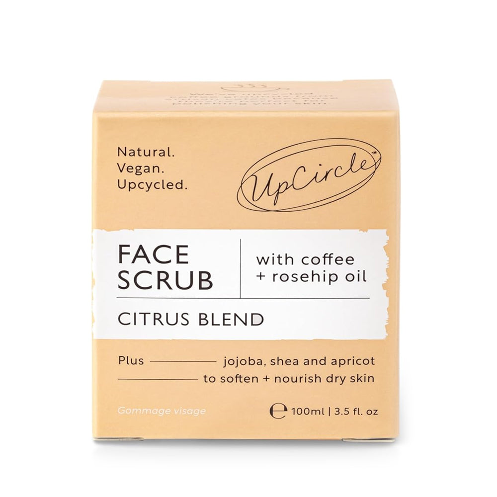 Organic Coffee Face Scrub Citrus Blend, 100ml SuperNature