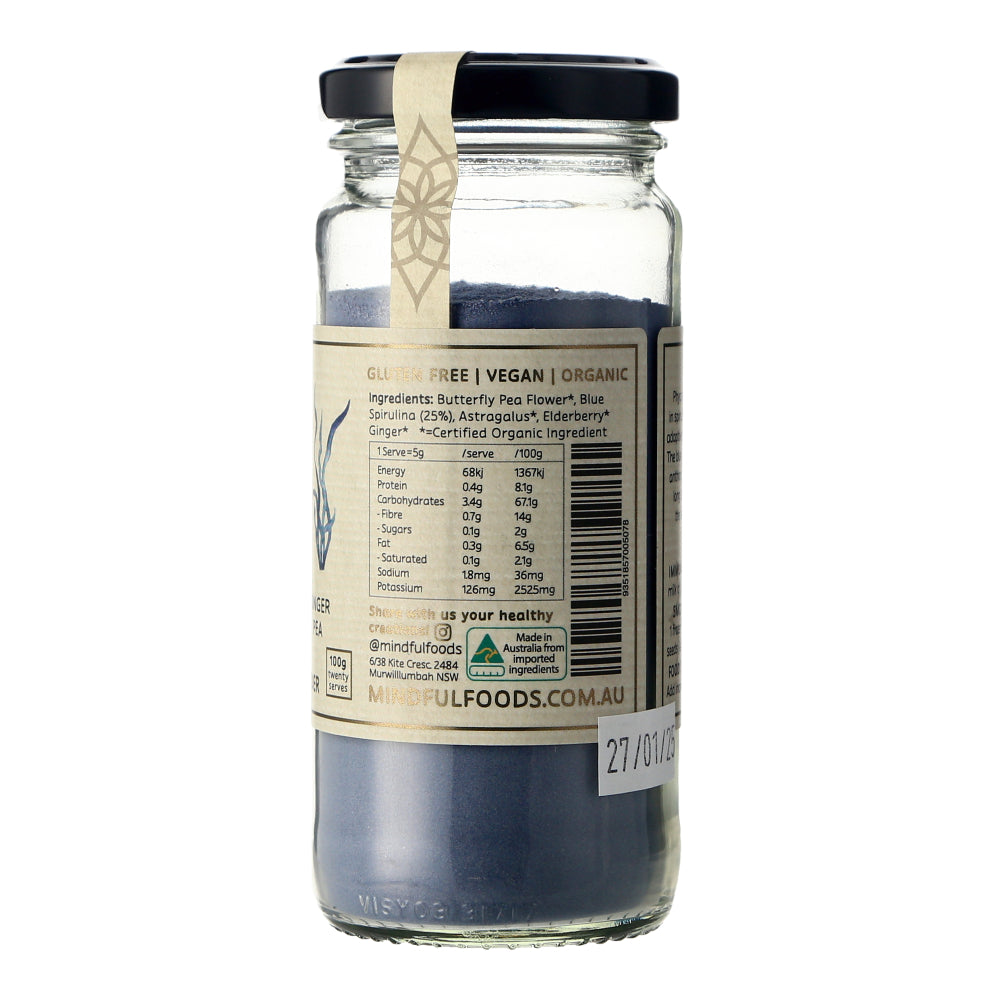 Organic Nutrient Powder Immunity Blue, 100gm – SuperNature
