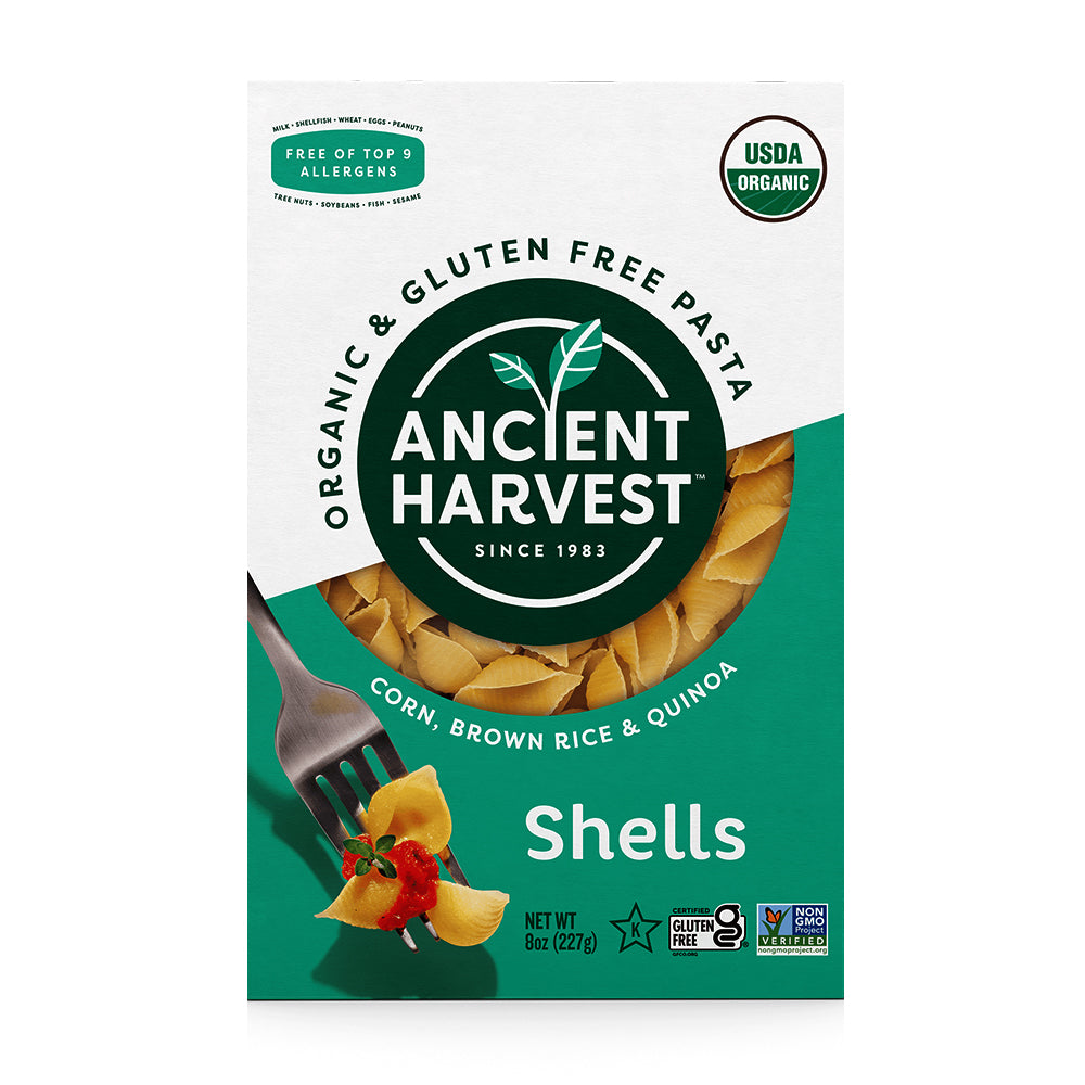 Organic Pasta Quinoa Shells Gluten Free, 227gm - Supernature