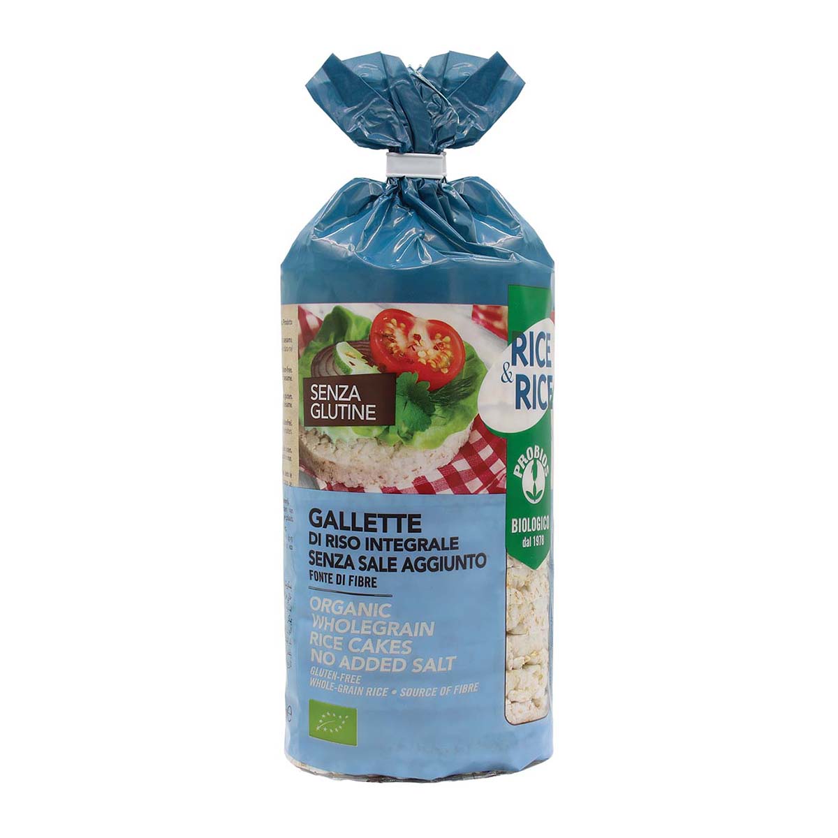 Organic Rice Cake without Salt Gluten Free, 100gm