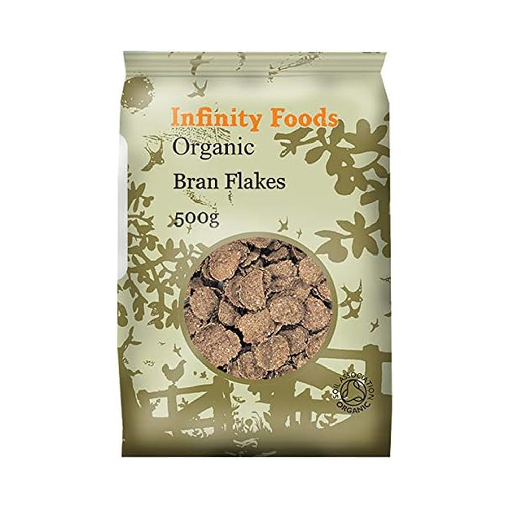 Organic Bran Flakes, 500gm - Supernature
