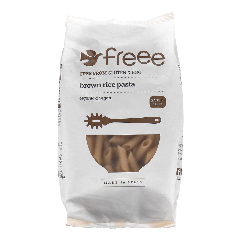 Freee Organic Brown Rice Pasta Penne 1 X 400g - Dolphin Fitness