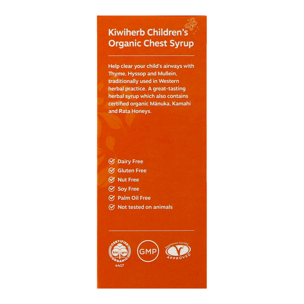Organic Children's Chest Syrup, 100ml - SuperNature